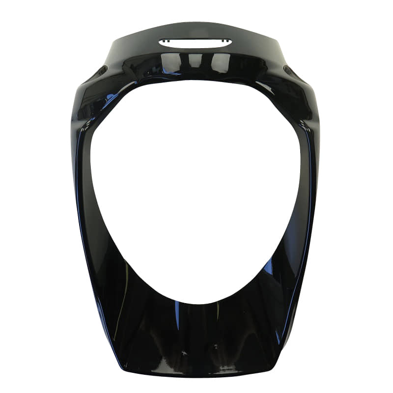 untere Frontverkleidung außen schwarz Motorroller 86309