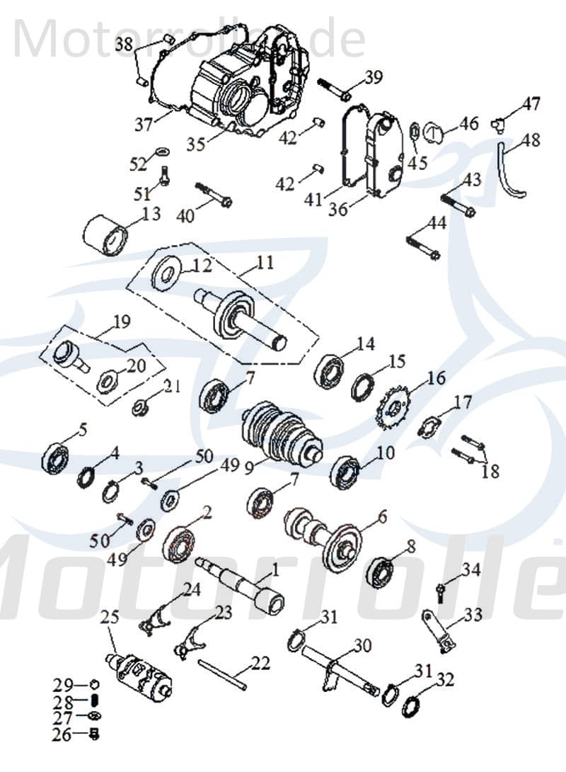 Dichtung Getriebe A11410-E10-000