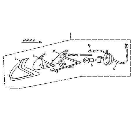 Kreidler MONZA 50 Race Urban Scheinwerfer 50ccm 4Takt 33100-KY7-9000 Motorroller.de Frontscheinwerfer Hauptscheinwerfer Front-Scheinwerfer Vorderlicht