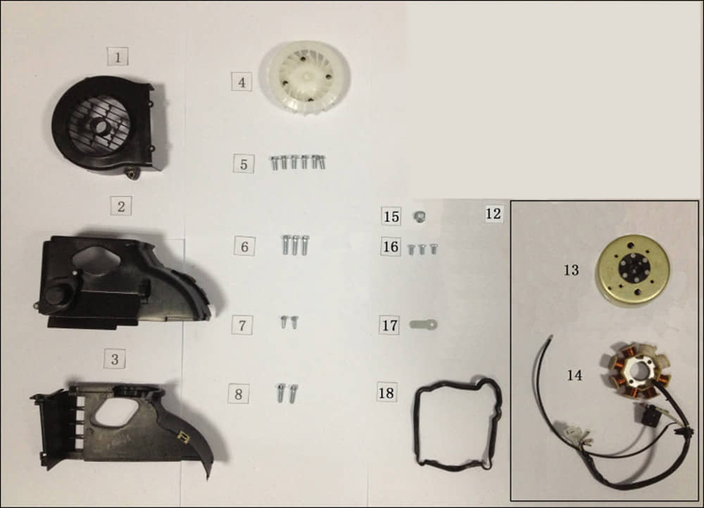 Zylinderverkleidung A Abdeckung Znen Euro 4 19620-SQ5A-9000