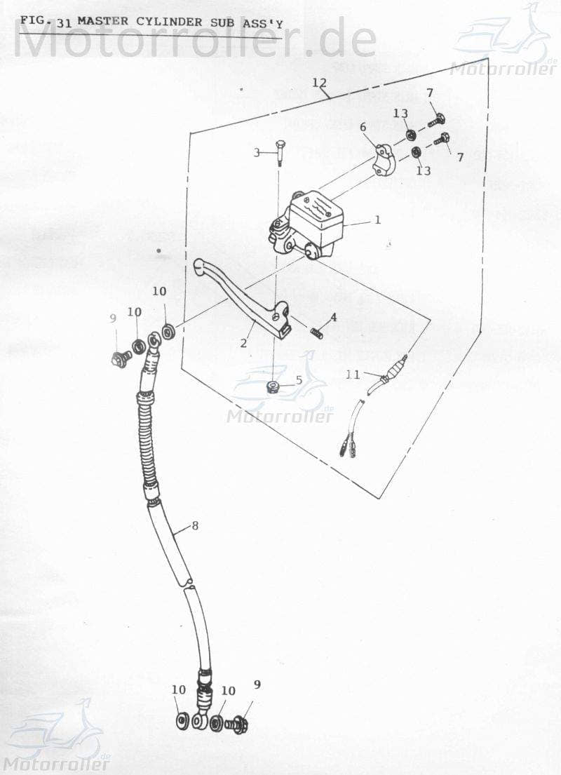 Hinterradschwinge Hinterradaufhängung 501710-TAC-0000