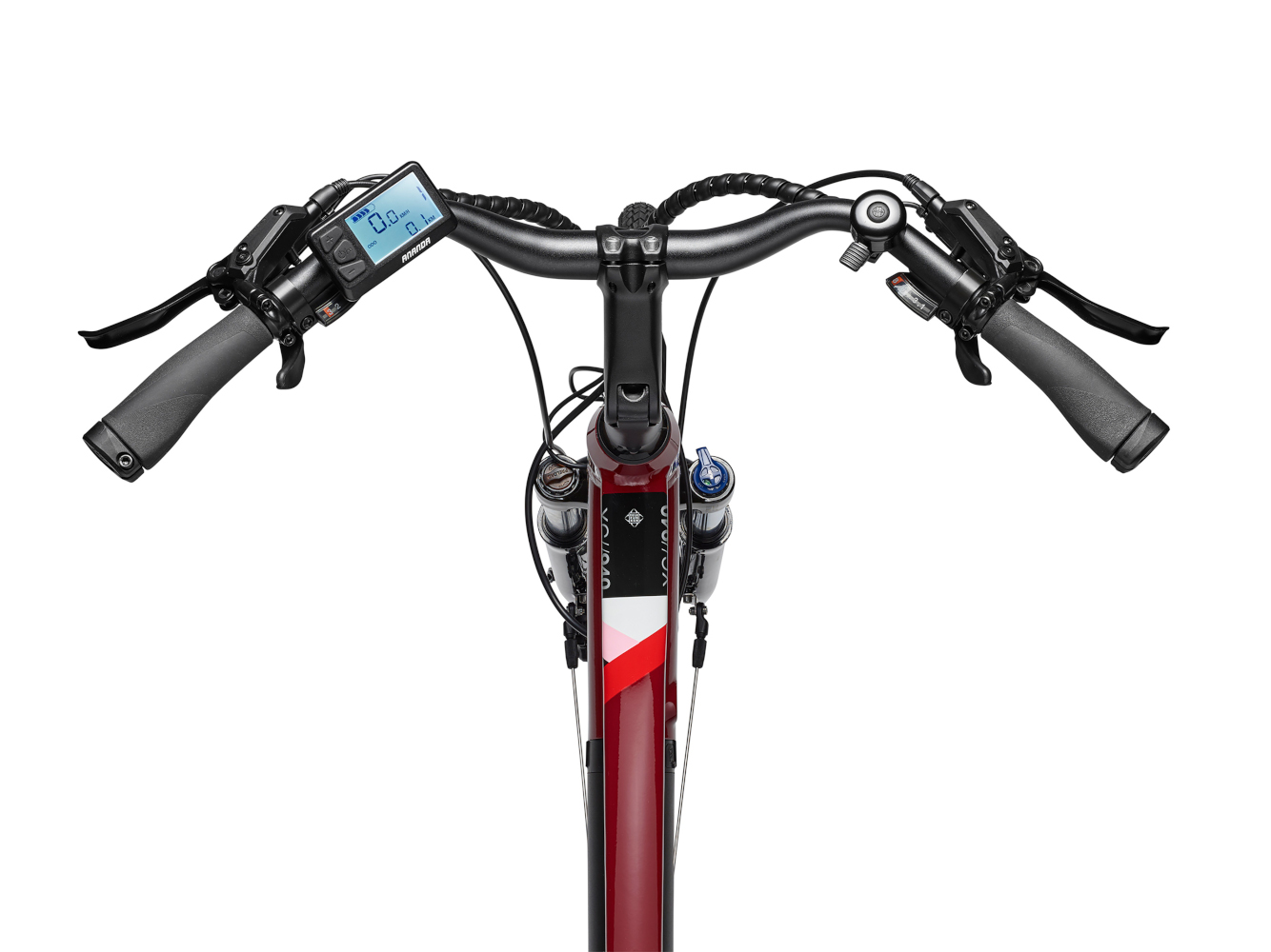 E-Bike Telefunken XC940 Expedition Elektrofahrrad Trekking-Pedelec weinrot 28" RH 50cm E-Fahrrad Trekkingrad Damenrad