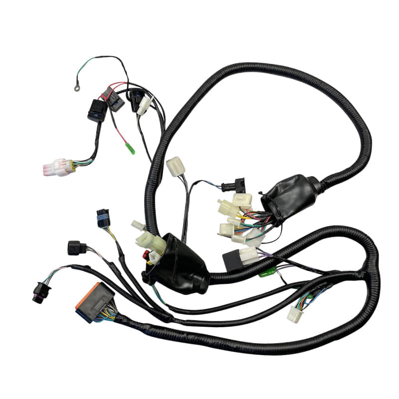 Kabelbaum Euro 4 AGM GMX 450 Sport JSD50QT-13 50ccm 4Takt Motorroller.de Kabelsatz Stromverteiler Strom-Verteiler Kabel-Set Kabelbündel Kabel-Baum