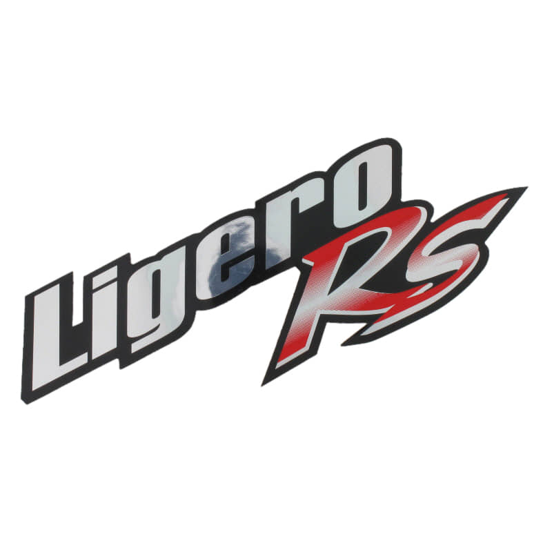 PGO Aufkleber Ligero Rs Ligero RS 50 Sticker Dekor Roller P6601200000 Motorroller.de Dekor-Aufkleber Klebeetikett Ligero 50 Mokick Ersatzteil Service