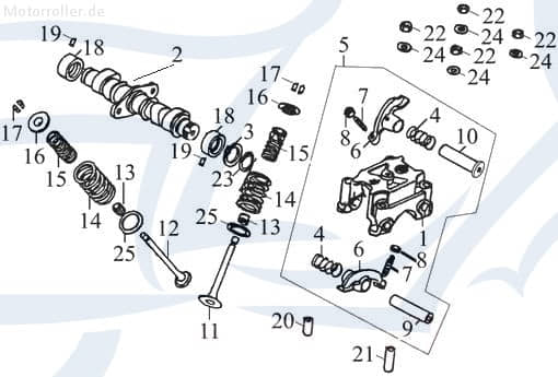 Barossa Cheetah 250 Seegering ATV 250ccm 4Takt 97010-20010-K Motorroller.de Seegerring Klemmring Nutring Sicherungsclip 250ccm-4Takt Quad Rex Quad 150