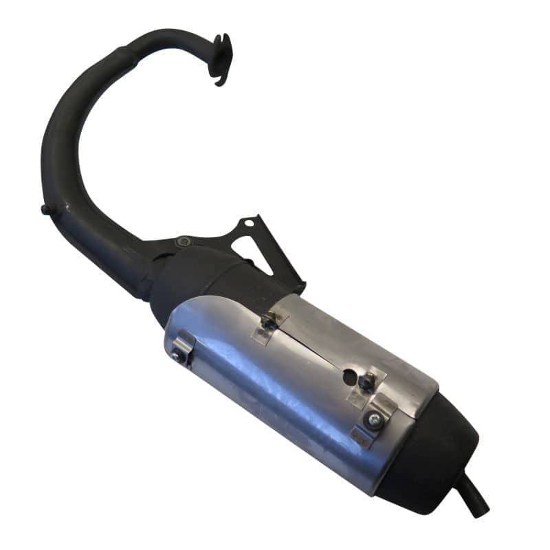 Adly Auspuff Scoody 50 Endschalldämpfer Endtopf 50ccm 2Takt Motorroller.de Auspuffanlage Auspuff-Anlage Auspufftopf Auspuffendtopf Minarelli stehend