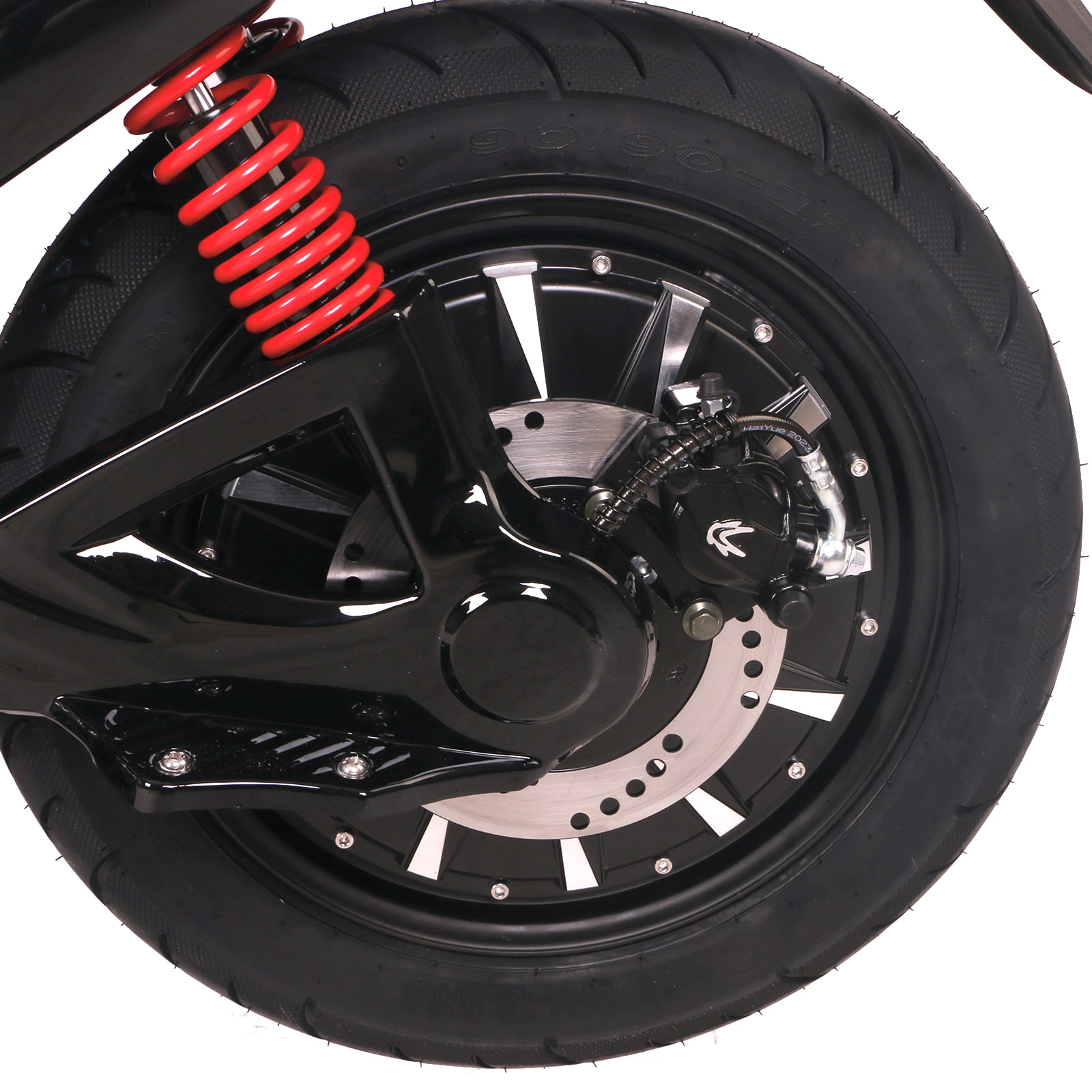 Elektroroller Scoody 45 HL schwarz 45 km/h 2000 Watt 60V-20Ah Lithium-Akku E-Roller E-Scooter Elektroscooter