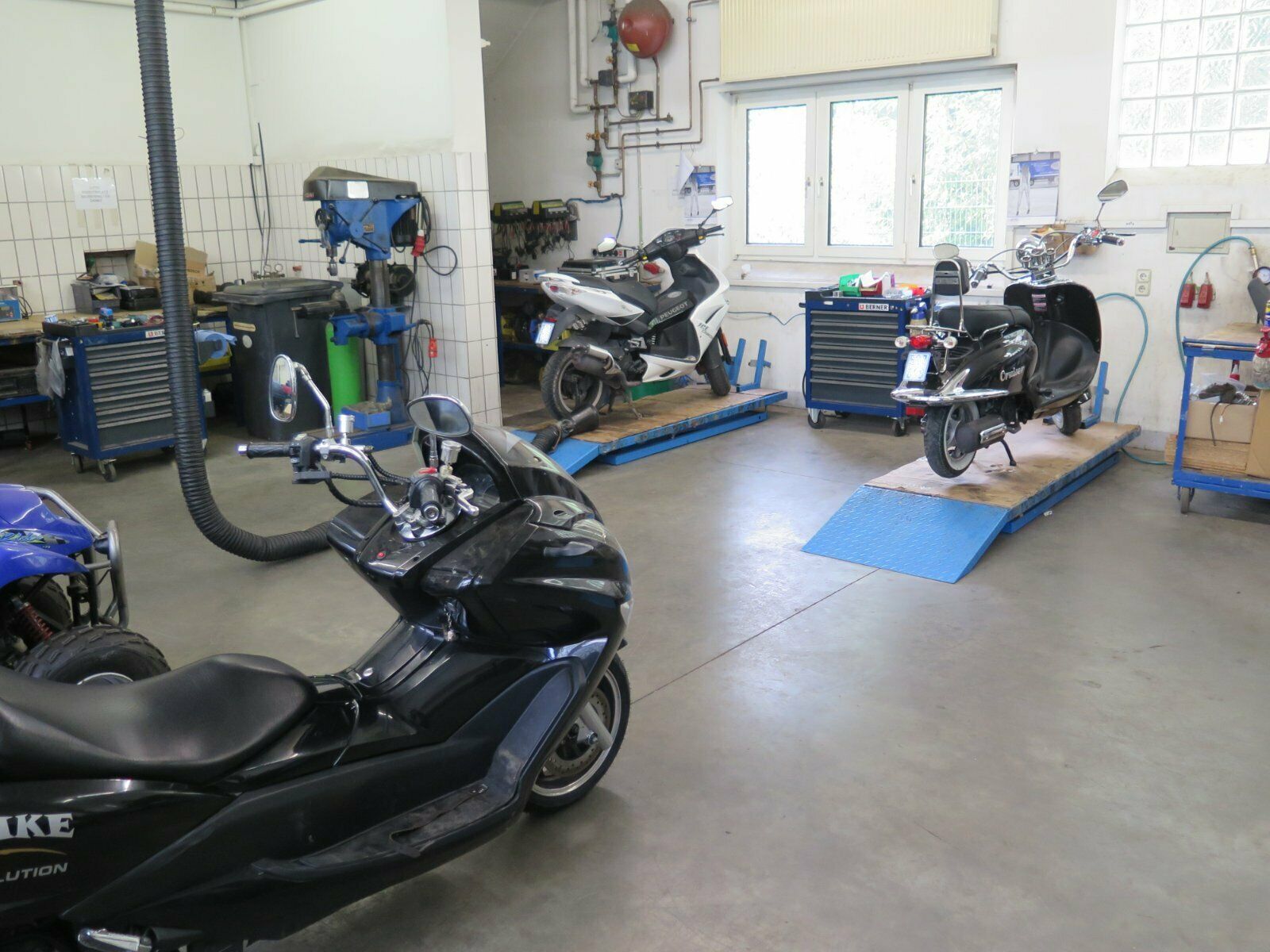 Abholung / Bringen Kostenvoranschlag Service Motorroller Elektroroller Schaltmoped E-Scooter