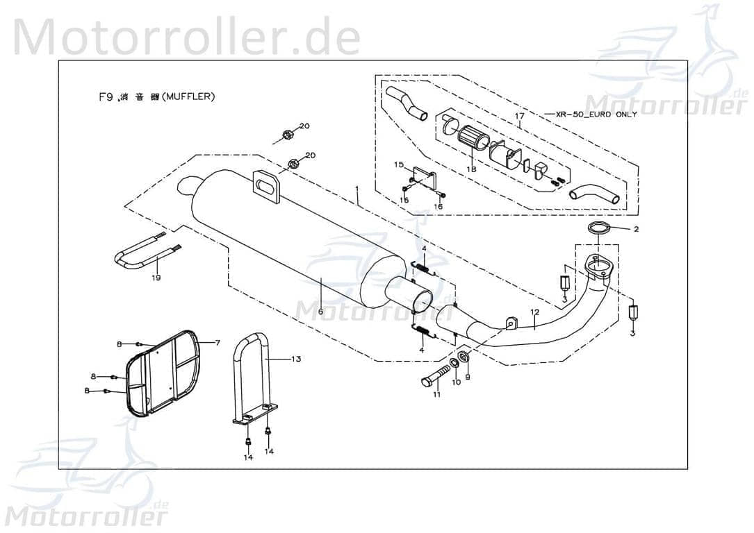 PGO Sekundärluftansaugung 2Takt X-RIDER 150 Quad 150ccm 4Takt Motorroller.de PGO 50ccm-2Takt ATV X-RIDER 110 UTV Ersatzteil Service Inpektion