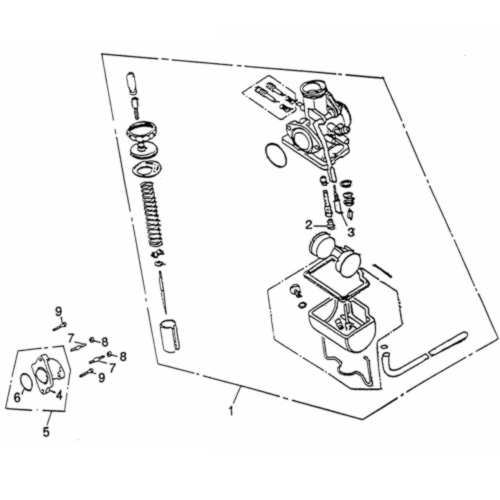 Ansaugstutzen Rex Cruiser 125 Ansaugschlauch 125ccm 4Takt Motorroller.de Ansaugkrümmer Ansaugrohr Luftansaugrohr Ansauggummi Anschlussbogen Moped