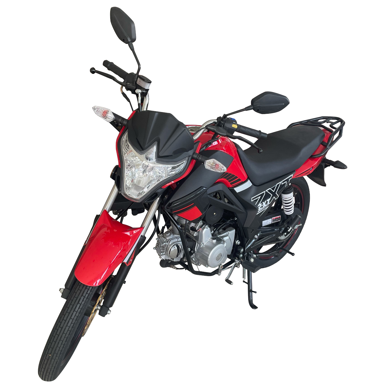 Motorrad Fighter 50 ZXT-RS schwarz 45 km/h Euro 5 Schaltmoped Mokick Kleinkraftrad Krad 4 Takt 50 ccm
