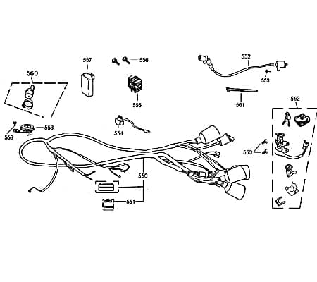 ZNEN Zündspule Hagebau Palermo 50 Zündung 50ccm 3051A-DGW-9100 Motorroller.de Zündkabel Zündmodul Kerzenstecker Zünd-Kabel Zünd-Spule Kerzen-Stecker