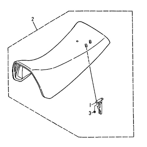 SMC Quad 170 Sitzbankverschluss ATV 170ccm 4Takt 52710-RAM-00 Motorroller.de Spezial Sitzbankverriegelung FIG. F14 NO. Quad 200 UTV Ersatzteil Service