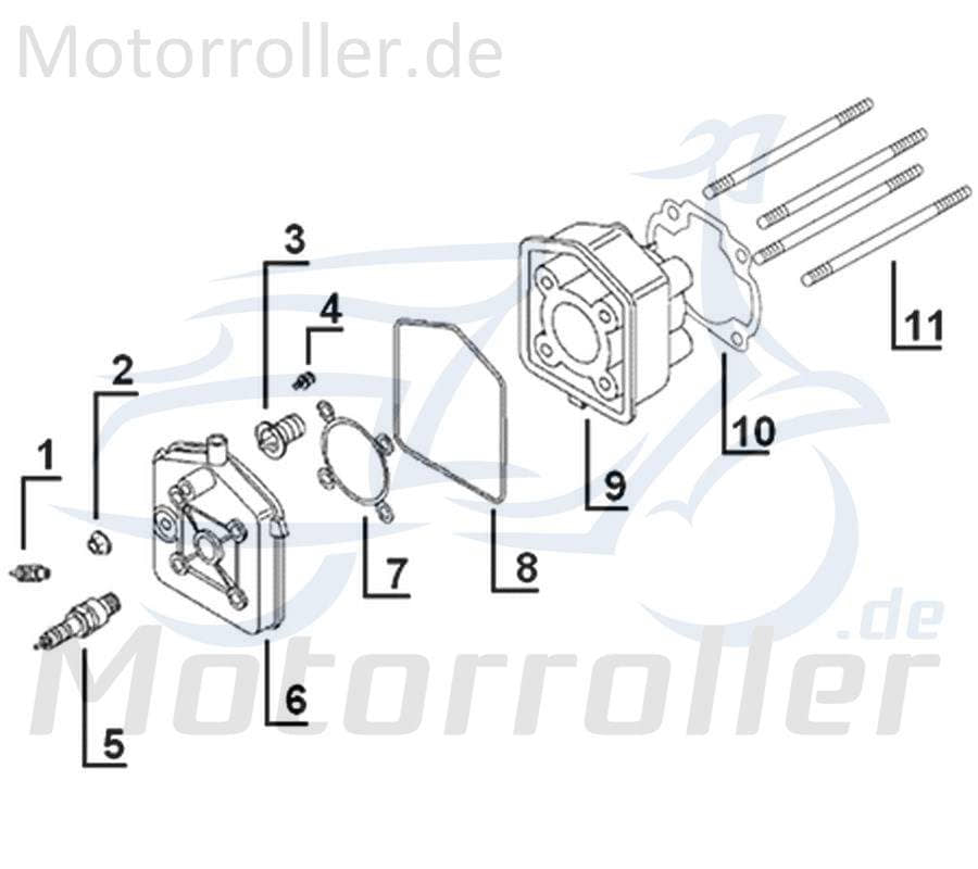 Kreidler Galactica 3.0 LC 50 DD Motor 50ccm 2 Takt 50ccm 2Takt 741414 Motorroller.de 50ccm-2Takt Scooter Ersatzteil Service Inpektion Direktimport