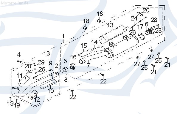 AEON Schraube Explorer Argon 750 EFI XL DLX ATV 96510-06022-G Motorroller.de Bundschraube Maschinenschraube Flanschschraube Flansch-Schraube Quad