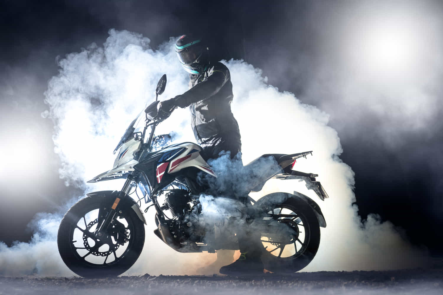 Motorrad Fighter 125 GT-S rot 90 km/h Euro 5+ 125er Leichtkraftrad Schaltmoped Tourer