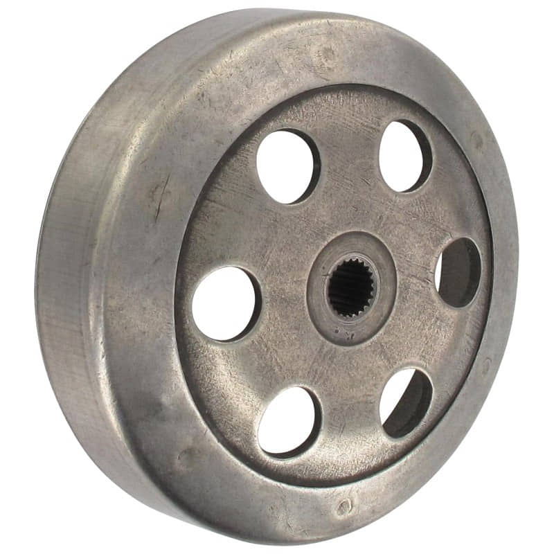 Kupplungsglocke innen 107mm ohne Kupplungsabfrage 50ccm 4Takt Motorroller.de Polrad Kupplungstrommel Kupplungsgehäuse Kupplungs-Gehäuse 139QMB Scooter