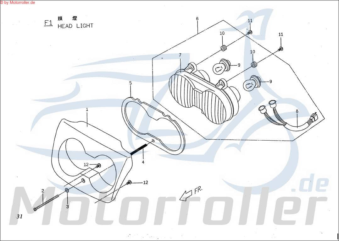 PGO Druckfeder Big Max 50 Spiralfeder Druck-Feder 50ccm 2Takt Motorroller.de Spiral-Feder Springfeder Kompressionsfeder 50ccm-2Takt Scooter Big Max 90