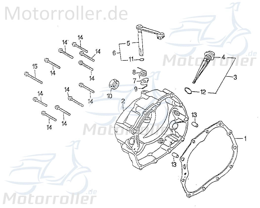 Ölmessstab Ölmeßstab Ölpeilstab 50ccm 2Takt Rex Ölstab 90338 Motorroller.de Öl-Peilstab Öl-Messstab Ölmessung Öl-Stab 1E40QMB Quad ATV Quad 150