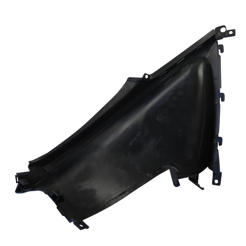 PGO Rahmenverkleidung vorn rechts dunkel schwarz Rahmencover P662E020650 Motorroller.de Ligero RS 125 Ligero RS 50 Mokick Ersatzteil Service Inpektion