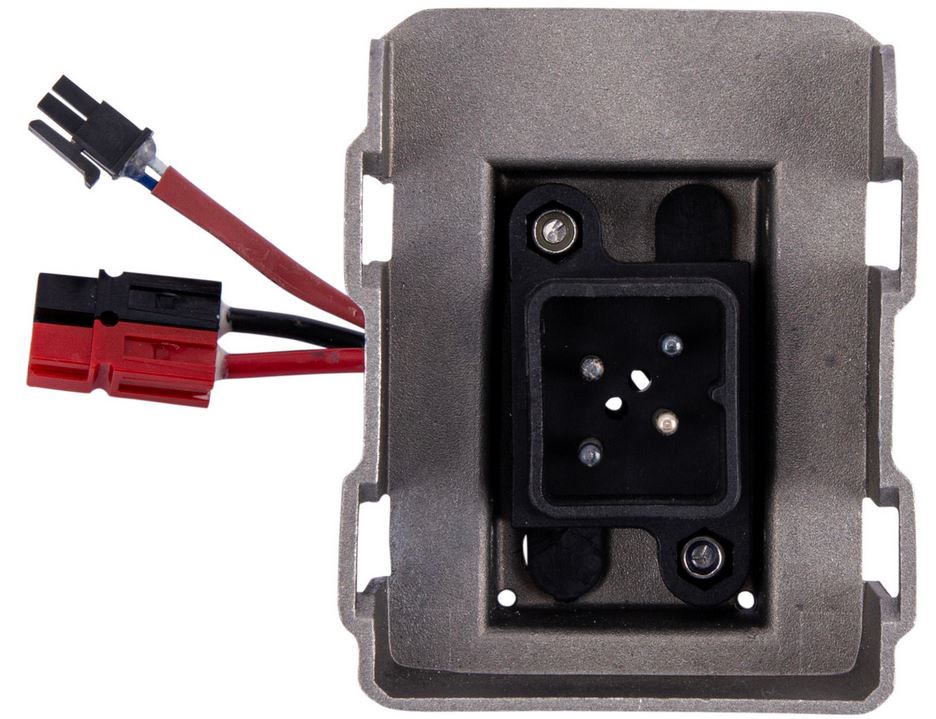 Kontaktplatte Akku im Rahmen TranzX 0.299.4754