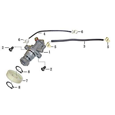 Schlauchklemme 4-5x0-7mmmm Schelle 2Takt Rex Clip 50ccm 4Takt Motorroller.de Spannring Klemmschelle Schlauchbinder Klemm-Schelle Schlauch-Schelle