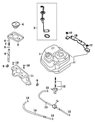 Kraftstoffbehälter Kraftstoffbehaelter 89693