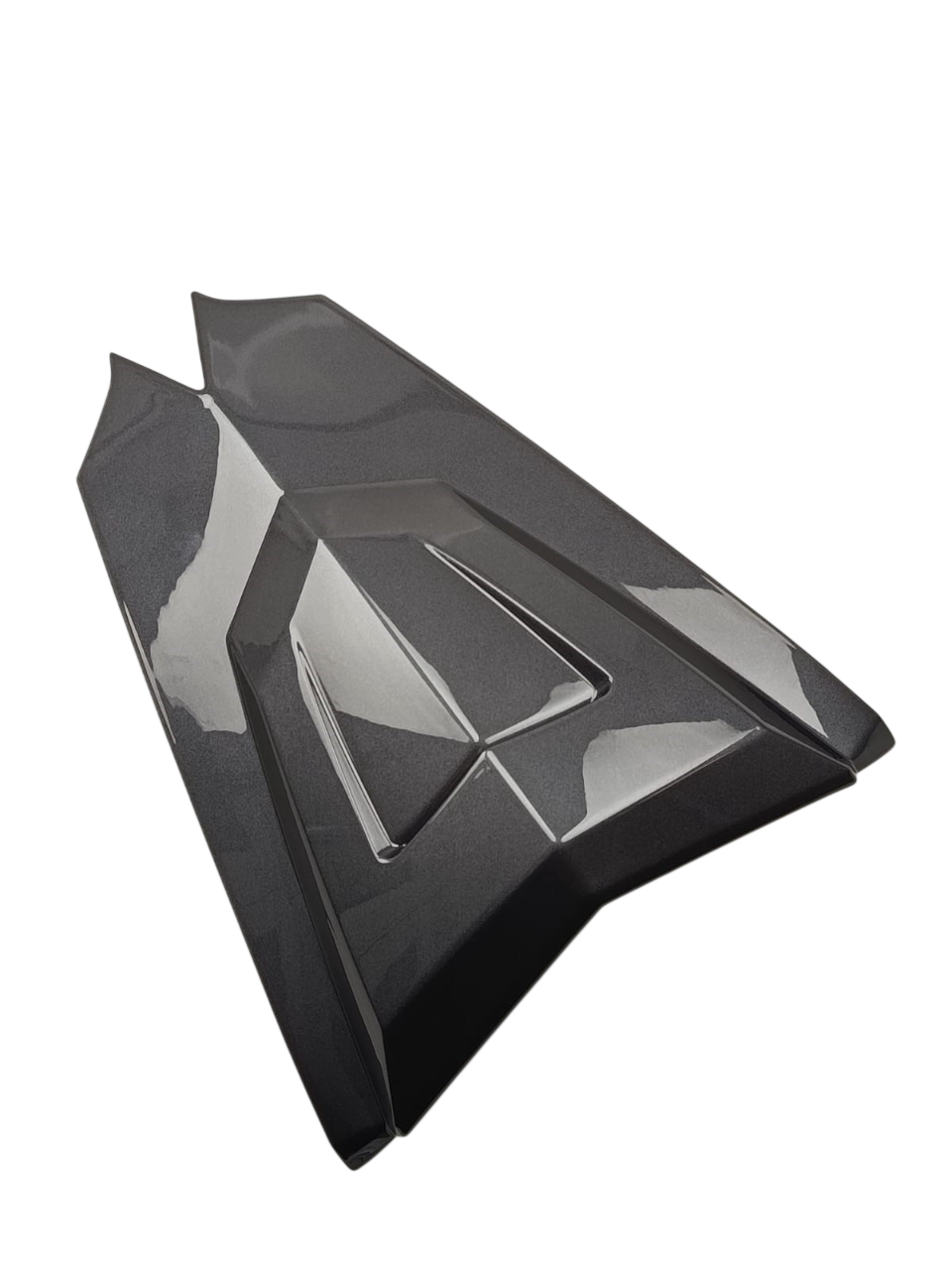 Kreidler Florett 2.0 City 50 Abdeckung Frontverkleidung grau metallic 740969 Frontmaske Cover Dekorblende vorne