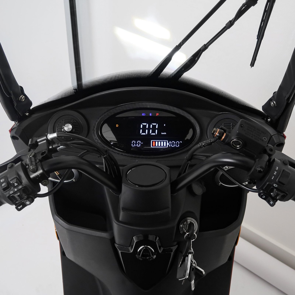 Elektroroller Scoody E3 Trike DS3 mit Dach Kabinenroller Dreiradroller E-Roller E-Scooter 1000W Lithium Akku