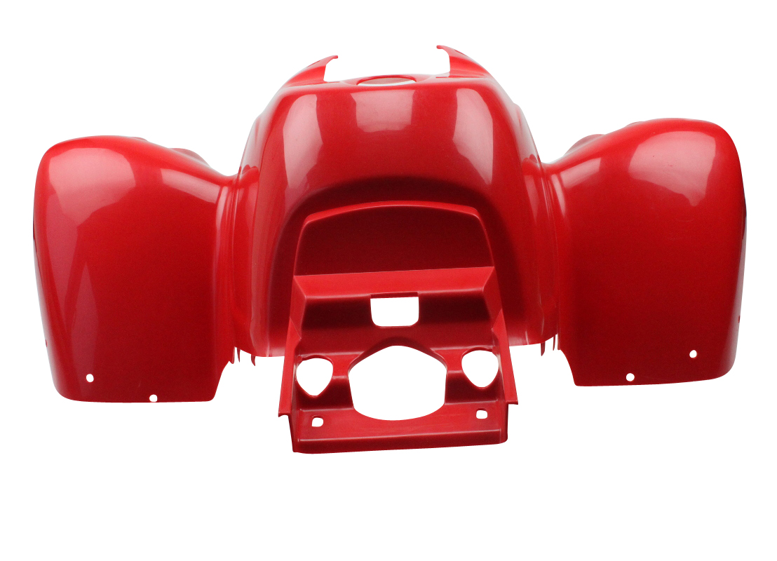 Frontverkleidung rot (1K) Windschutz X06255011K02