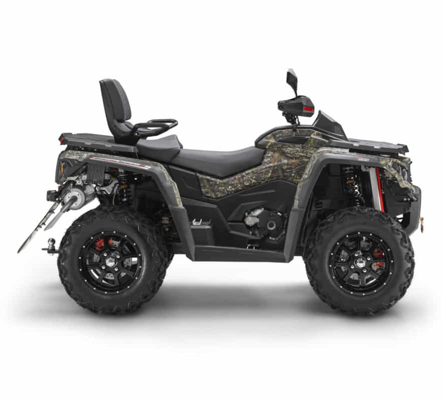 Quad Fighter PC 800 camouflage LOF Euro 5 ATV Straßenzulassung V-Twin V2 Motor