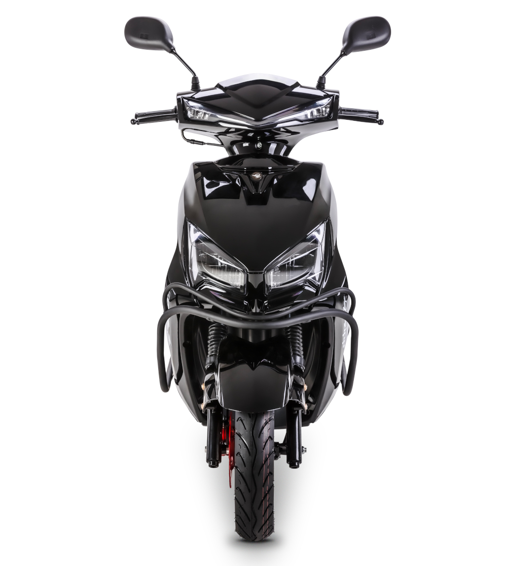 Motorroller GMX 460 Sport C-RZ schwarz 45 km/h Euro 5 Scooter Mokick Roller