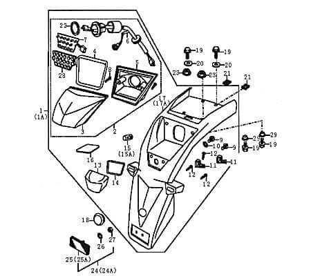 Birne 12V 1,7W Tachobeleuchtung 73520