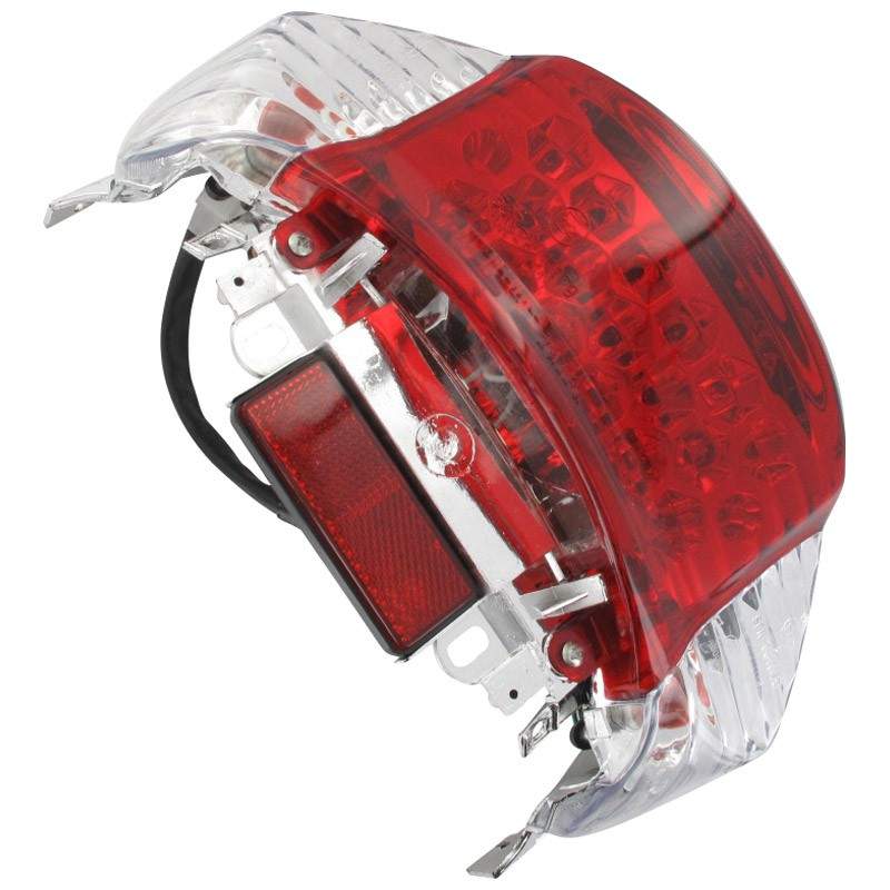 Rücklicht komplett klare Gläser standard 1010419-2-LED