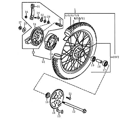 Unterlegscheibe Distanzscheibe FIG.C31B-28