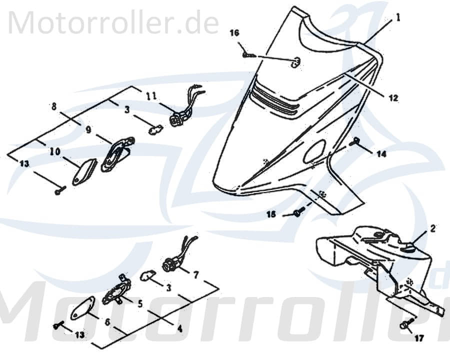 Frontverkleidung, wine (Rex) 75105