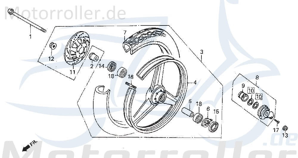 Lager 63010 DAE-S6140-63010-10
