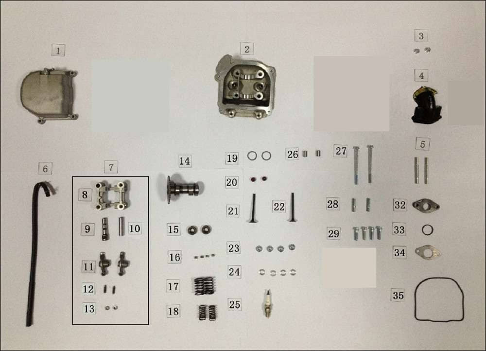 AGM GMX 460 Retro Classic Zylinderkopf 50ccm Znen Euro 4 12200-SQ5A-9000 GMX 460 Sport