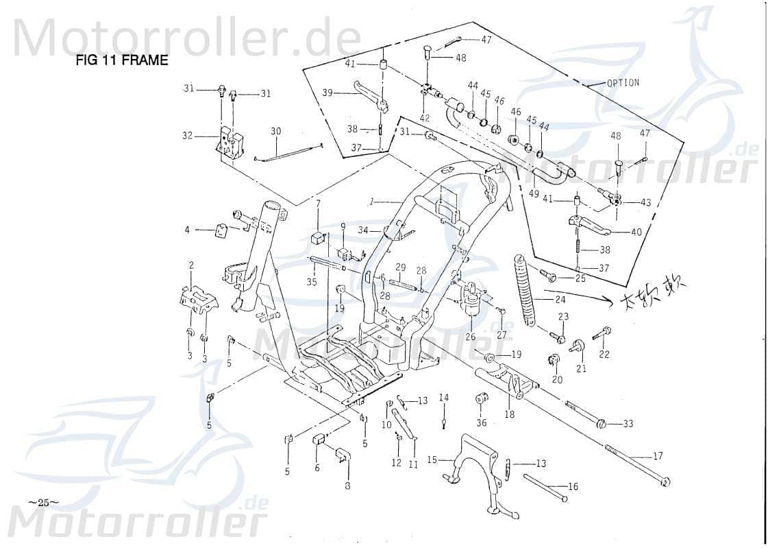 Benzinhahn automatisch Kraftstoffhahn PGO B2E152003A4