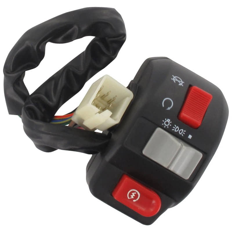 Rex RS1000 Schaltereinheit rechts Motorroller.de Lenkerarmatur 125ccm 4Takt 152QMI YY125QT-28 125cc 4T GY6 Schalterelemente