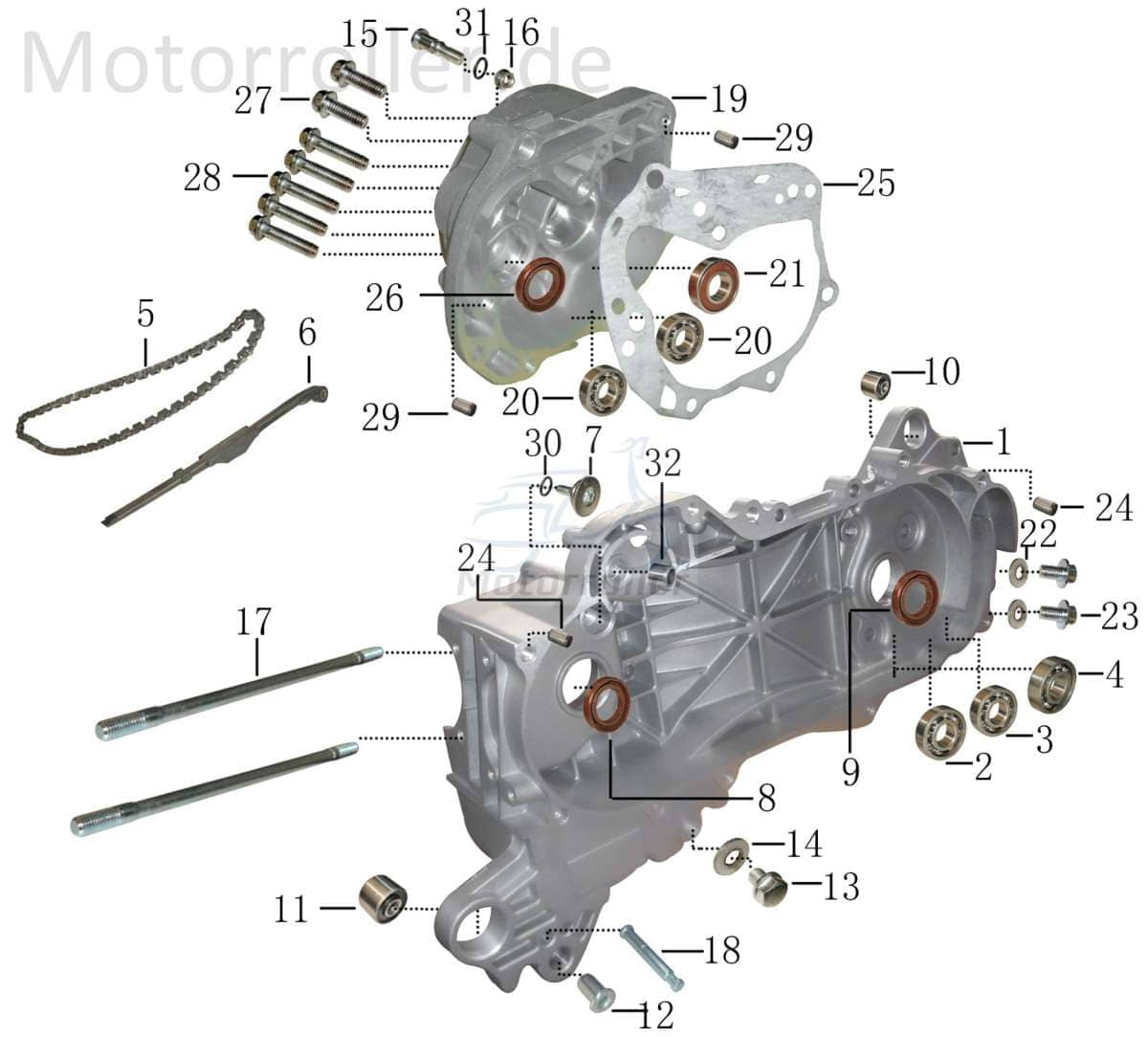 Lager 6004-2RS C3 K96100-6004-LLUC3/ZG