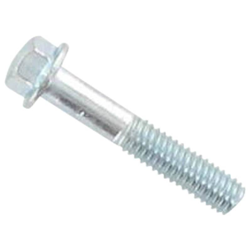 Schraube M6x35mm mit Bund weiß 3112190304