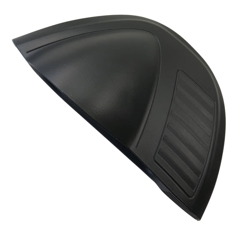 PGO Abdeckung rechts schwarz Bugrider 150 Abdeckhaube Kappe B56130106501 Motorroller.de Deckel Schutz Verkleidung Platte Cover Blende Schutzhaube