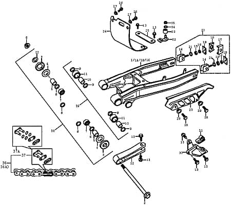 Kreidler DICE GS/SM 125i Pro Spritzschutz Spritzschutzgummi 89448 Motorroller.de Schmutzfänger Rex Supermoto Enduro 125 DD Spritzlappen