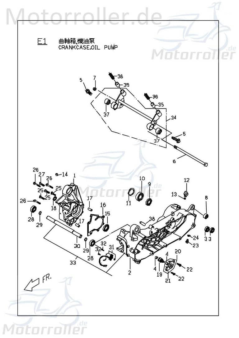 PGO Halteplatte Starterrad Big Max 50 Stahlplatte 50ccm 2Takt Motorroller.de Halter Montageschiene Fixierung Halterung Montageplatte Grundplatte