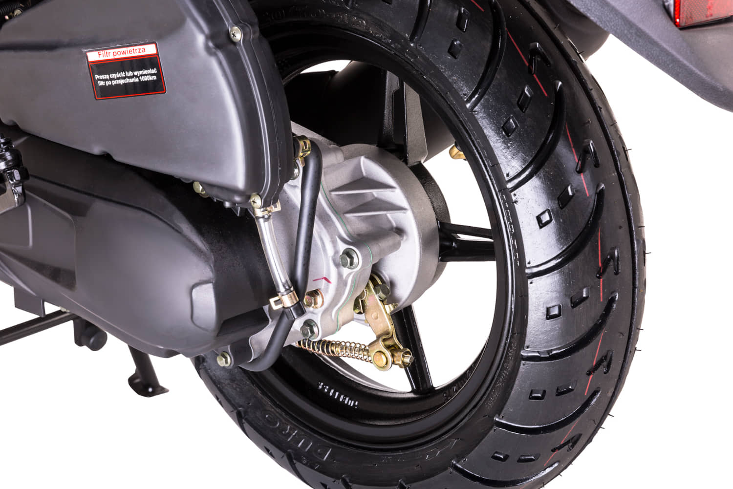 Motorroller Fighter 50 Sport RXL-R schwarz-silber 45 km/h Euro 5 Scooter Mokick Roller