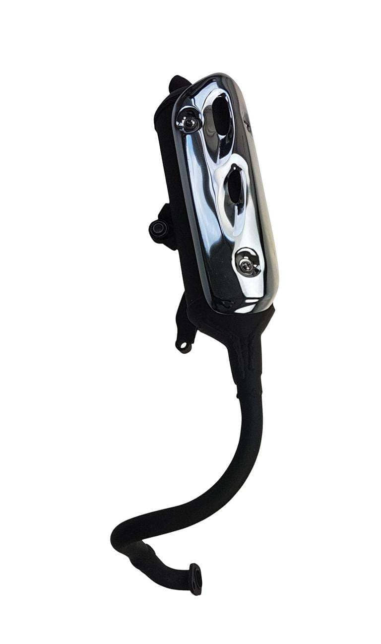 Daelim Tapo 50 Auspuff Endtopf 50ccm 2Takt 18200-GZ5-RK00 Motorroller.de Endschalldämpfer Auspuffanlage Auspuff-Anlage Auspufftopf Auspuffendtopf