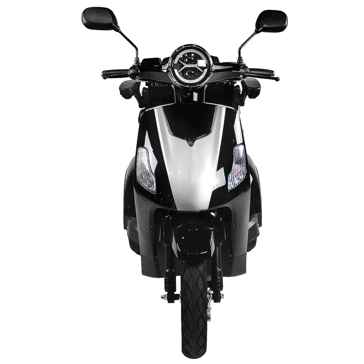 Elektroroller Scoody E3 Trike Y3 schwarz 25 km/h Dreiradroller E-Roller E-Dreirad E-Scooter Seniorenroller Seniorenmobil E-Trike Handycaproller