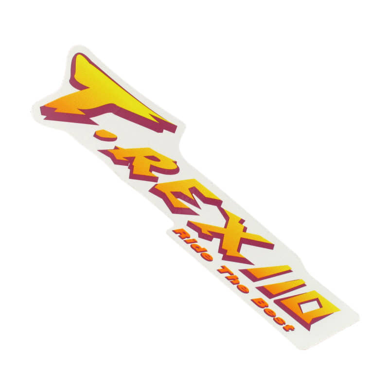PGO T-Rex 110 Aufkleber Windschild "T-REX 110 Ride the Best" Sticker C1601110000  Dekor Dekor-Aufkleber Roller Klebeetikett Scooter Service
