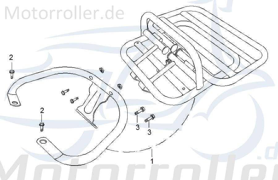 AEON Schraube M8x1.25x25mm mit Bund verzinkt 95801-08025-07 Motorroller.de Bundschraube Maschinenschraube Flanschschraube Flansch-Schraube 139QMB